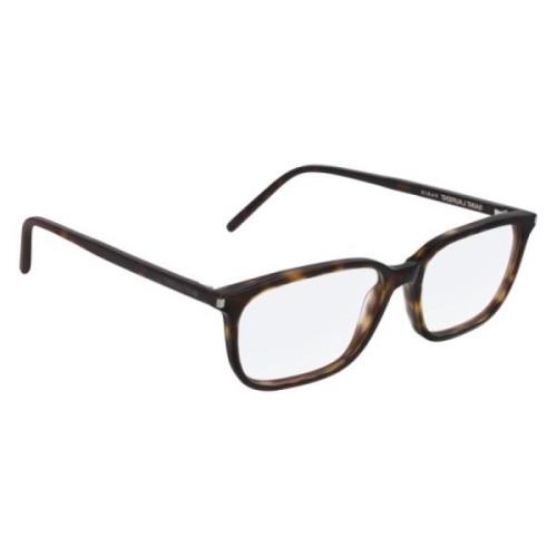 Saint Laurent Stiliga original receptglasögon för män Brown, Herr