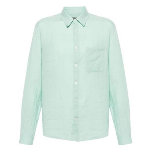 A.p.c. Casual Shirts Green, Herr