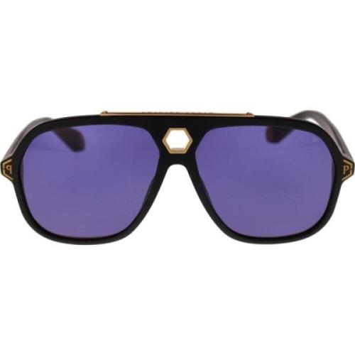 Philipp Plein Sunglasses Black, Herr