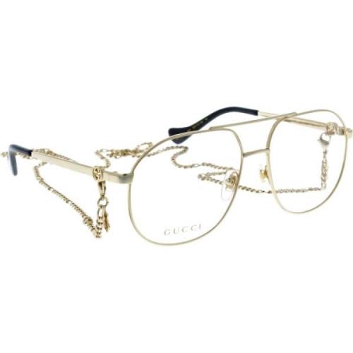 Gucci Glasses Yellow, Unisex