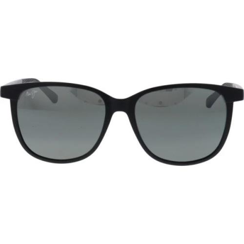 Maui Jim Snygga Solglasögon Rea Black, Unisex