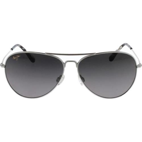 Maui Jim Ikoniska Polariserade Solglasögon Gray, Unisex