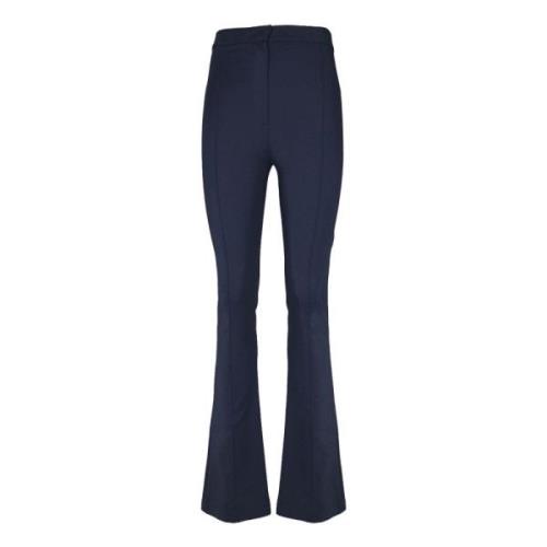 Patrizia Pepe Wide Trousers Blue, Dam