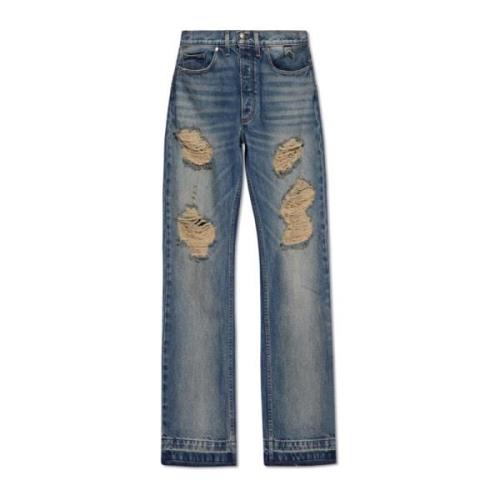 Rhude Jeans med vintageeffekt Blue, Herr