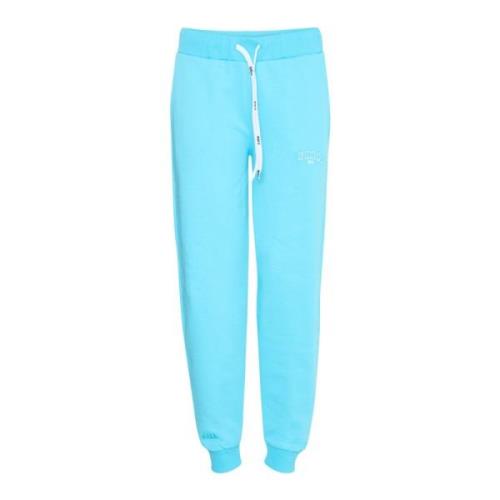 Ball Avslappnad Passform Sweatpants Aqua Blue, Dam