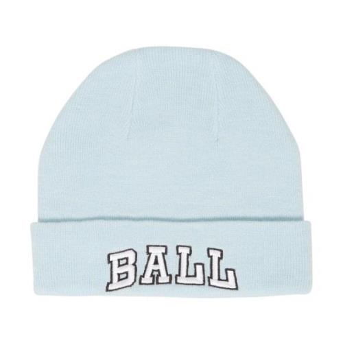 Ball Blå Beanie Tillbehör Iskallt Logotyp Blue, Dam