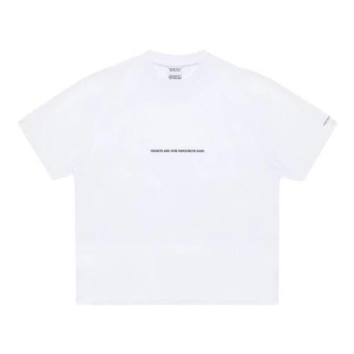 Marcelo Burlon Vit T-shirts och Polos Kollektion White, Herr