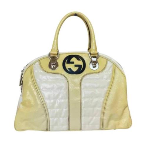 Gucci Vintage Pre-owned Tyg handvskor Yellow, Dam