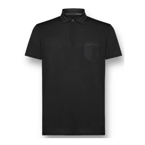 RRD Polo Shirts Black, Herr