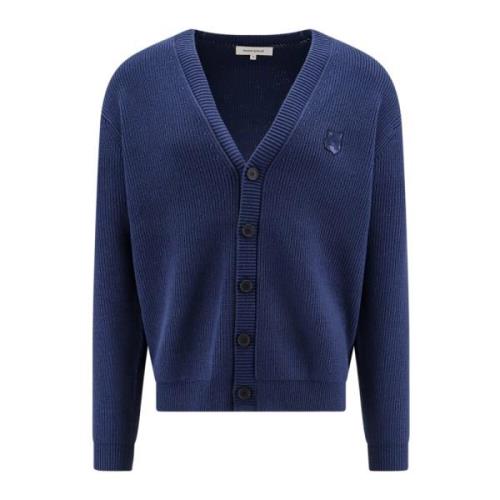 Maison Kitsuné Knitwear Blue, Herr