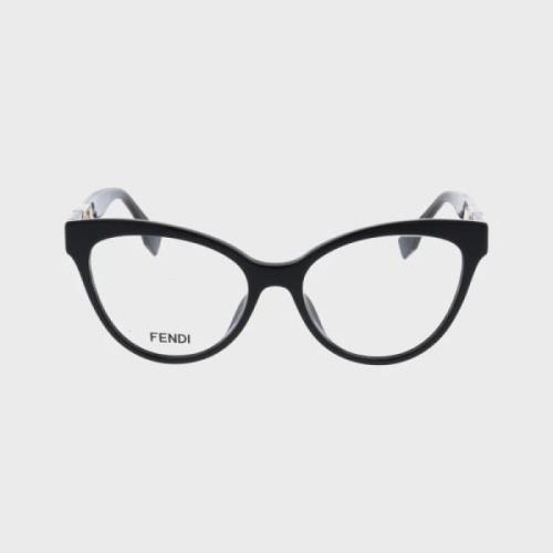 Fendi Glasses Black, Dam