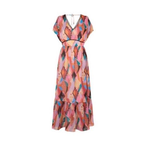 NAF NAF Maxi Dresses Multicolor, Dam