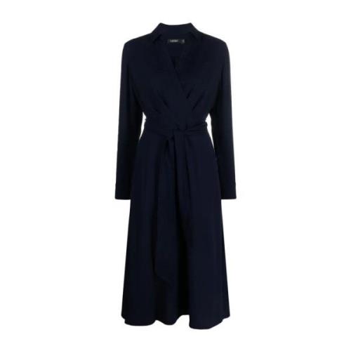 Ralph Lauren Midi Dresses Blue, Dam