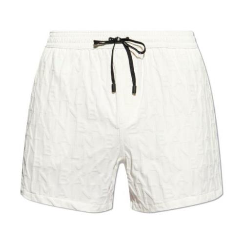 Balmain Badshorts White, Herr