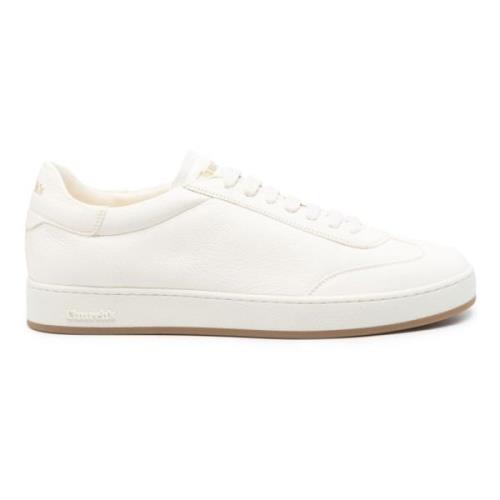 Church's Vita Platta Skor Elegant Stil White, Herr