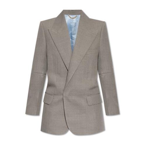 Victoria Beckham Ylleblazer Gray, Dam