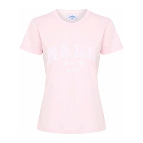 Ball T-Shirts Pink, Dam