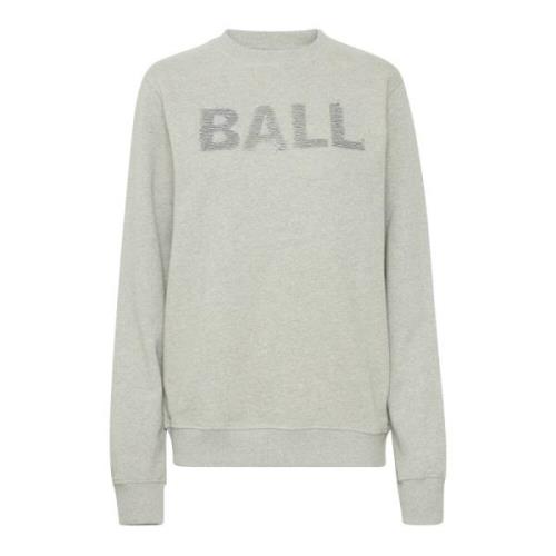 Ball Grå Sweatshirt D. Hampton Sw Gray, Dam