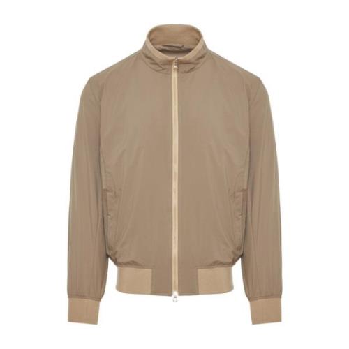 Barba Bomber Jackets Beige, Herr