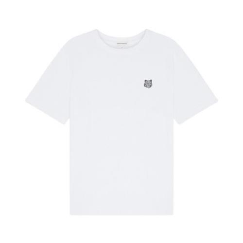 Maison Kitsuné T-Shirts White, Herr