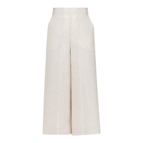 Alessia Santi Trousers Beige, Dam