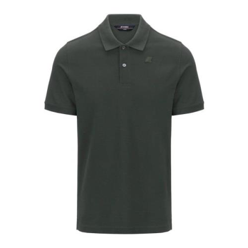 K-Way Polo Shirts Green, Herr