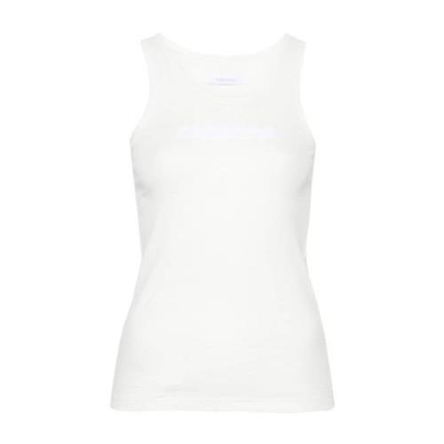 Paco Rabanne Casual Top Tee Shirt White, Dam