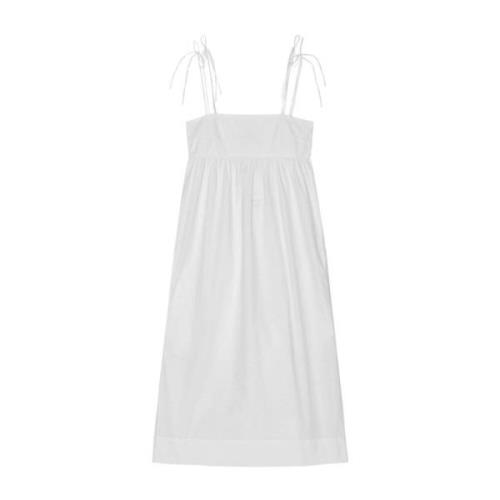 Ganni Maxi Dresses White, Dam