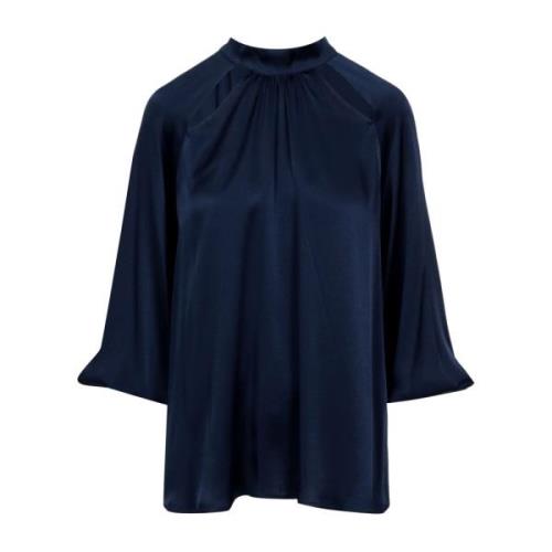 Semicouture Blouses Blue, Dam