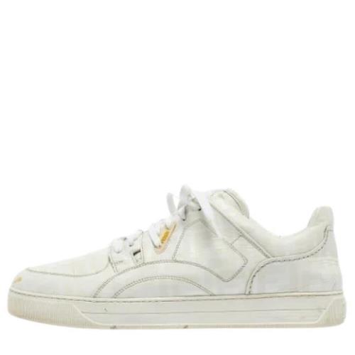 Fendi Vintage Pre-owned Laeder sneakers White, Dam