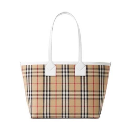 Burberry Tote Bags Beige, Dam