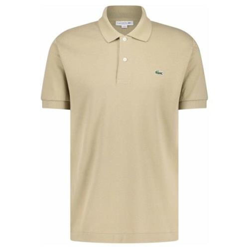 Lacoste Klassiskt passform polo shirt Beige, Herr