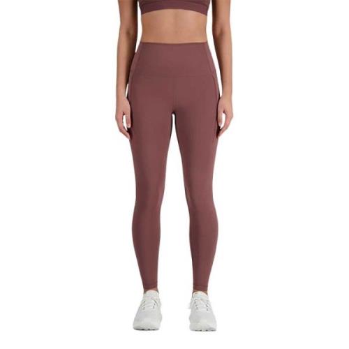 New Balance Leggings Brown, Dam