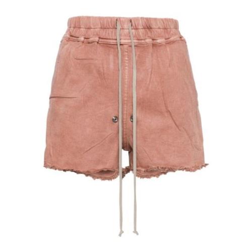 Rick Owens Shorts Pink, Dam