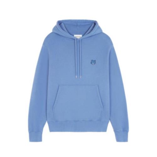 Maison Kitsuné Hoodies Blue, Herr