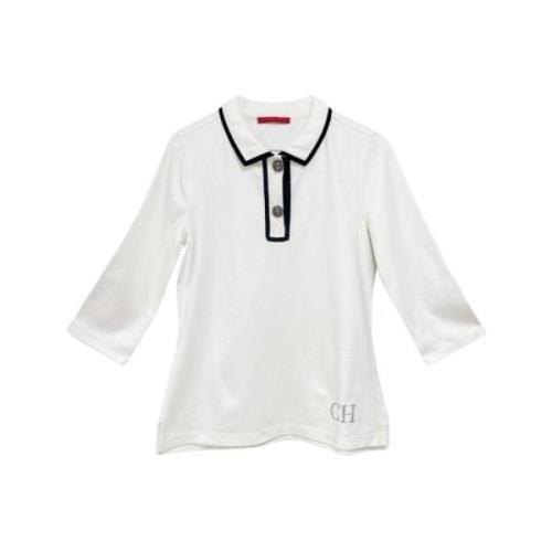 Carolina Herrera T-Shirts White, Dam