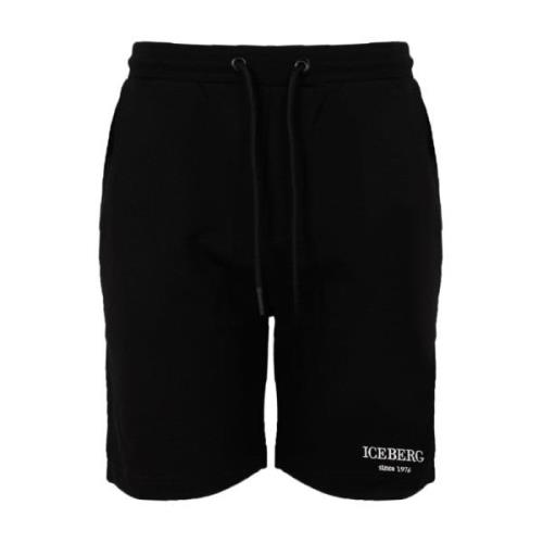 Iceberg Shorts Black, Herr