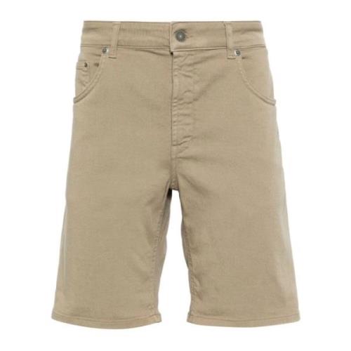 Dondup Beige Bermuda Shorts för Män Beige, Herr