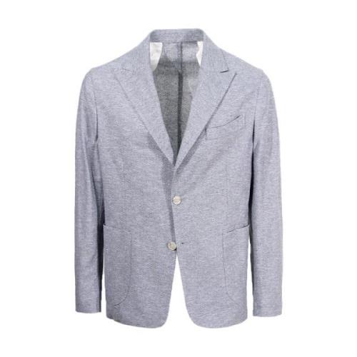 Barba Blazers Gray, Herr