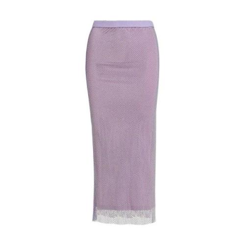 Essentiel Antwerp Pencil Skirts Purple, Dam