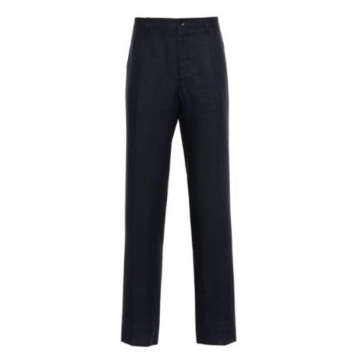 Etro Slim-fit Trousers Blue, Herr