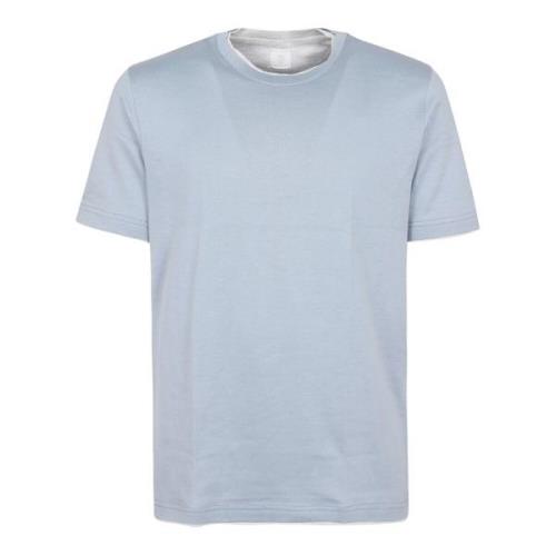 Eleventy T-Shirts Blue, Herr