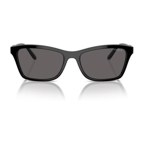 Vogue Stylish Pillow Shape Sunglasses Black, Unisex