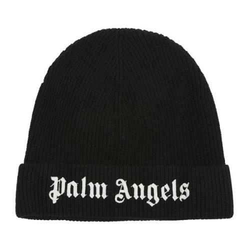 Palm Angels Hats & Caps Black, Herr