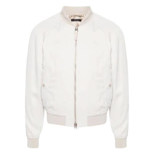 Tom Ford Bomber Jackets Beige, Herr