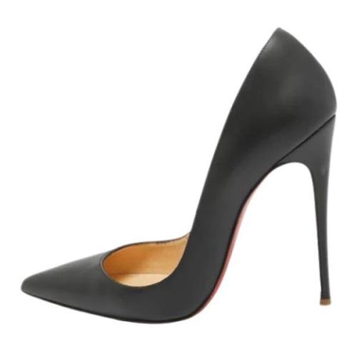 Christian Louboutin Pre-owned Pre-owned Laeder klackskor Black, Dam