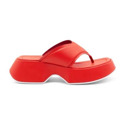 Vic Matié Flip Flops Red, Dam