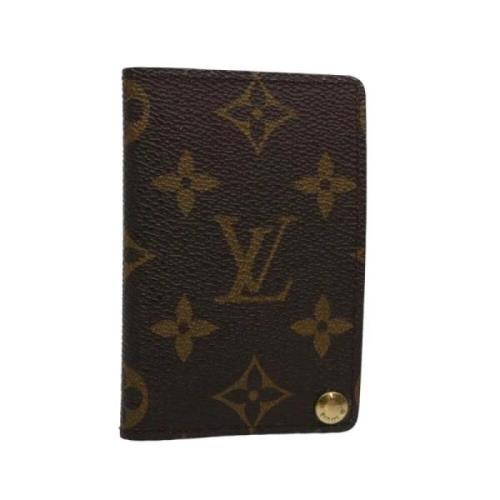 Louis Vuitton Vintage Pre-owned Belagd canvas plnbcker Brown, Dam