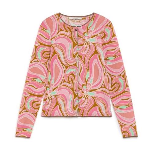 Maliparmi Cardigans Pink, Dam