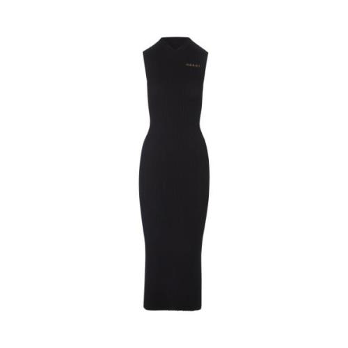 Marni Midi Dresses Black, Dam